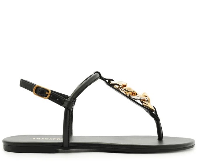 SANDALIA ANACAPRI Rasteira slim