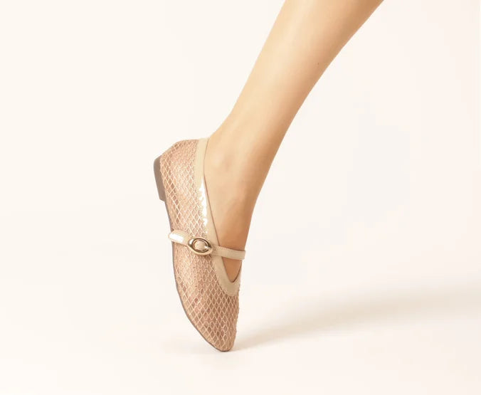 Sapatilha Anacapri Tela Glam Brigitte