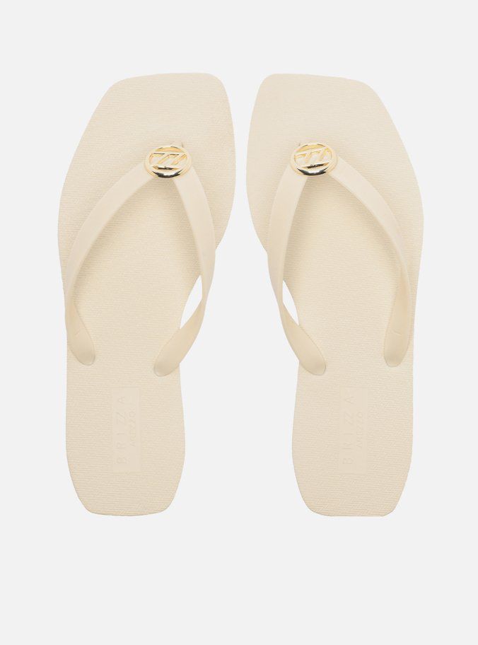 CHINELO DE DEDO SQUASE METAL- AREZZO BRIZZA