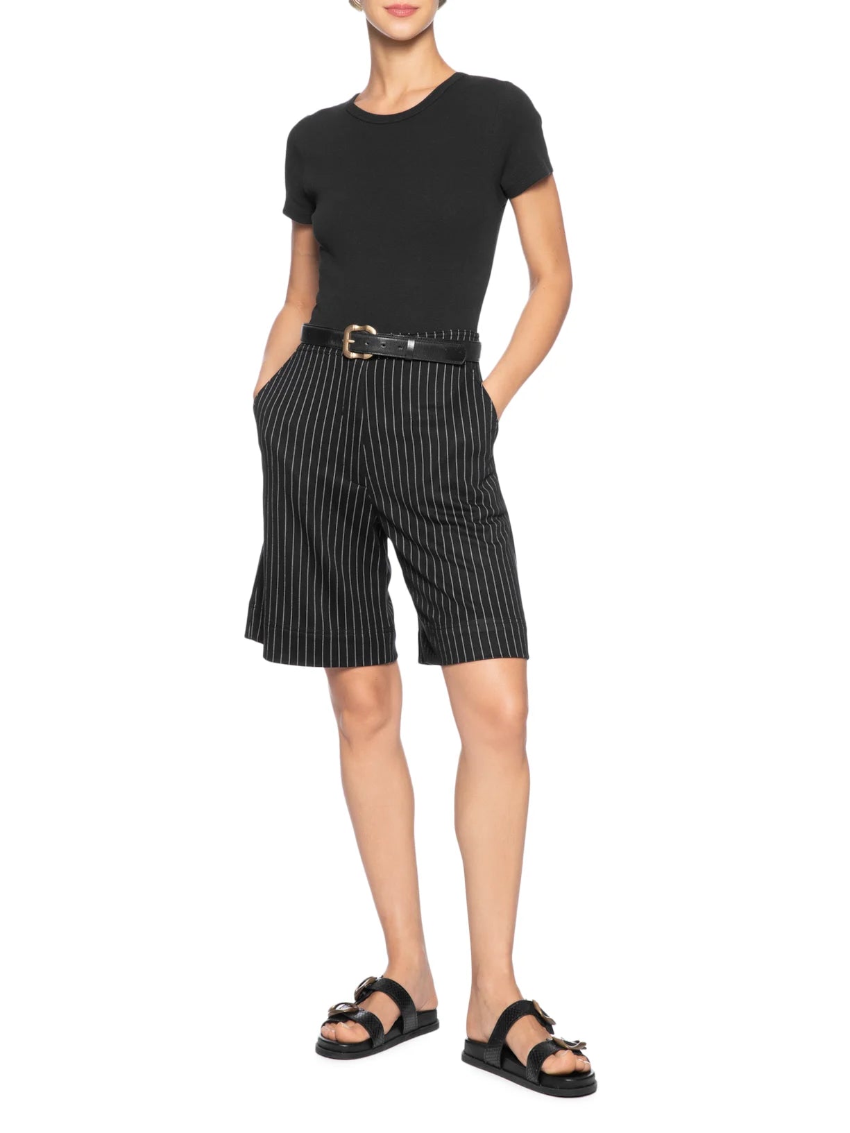 BERMUDA ALFAIATARIA RISCA DE GIZ- DRESS TO