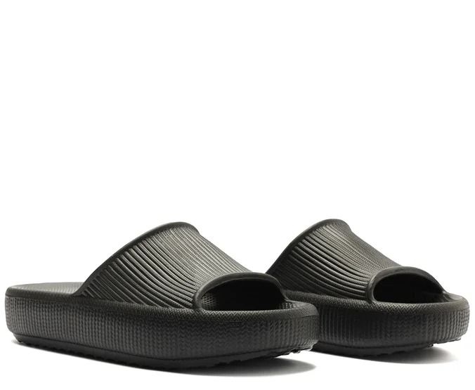 CHINELO NUVEM TEXTURIZADO INJETADO PRETO - ANACAPRI