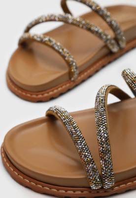 RASTEIRA PAPETE LUIZA BARCELOS TIRAS  COM STRASS -LUIZA BARCELOS