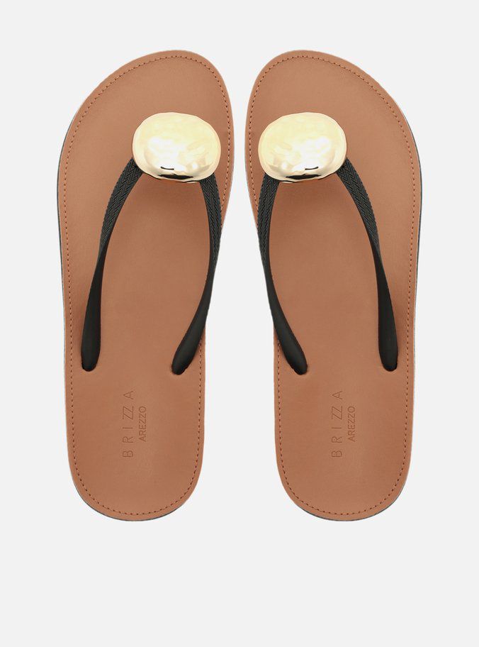 CHINELO DE RECOURO FIT METAL - AREZZO BRIZZA