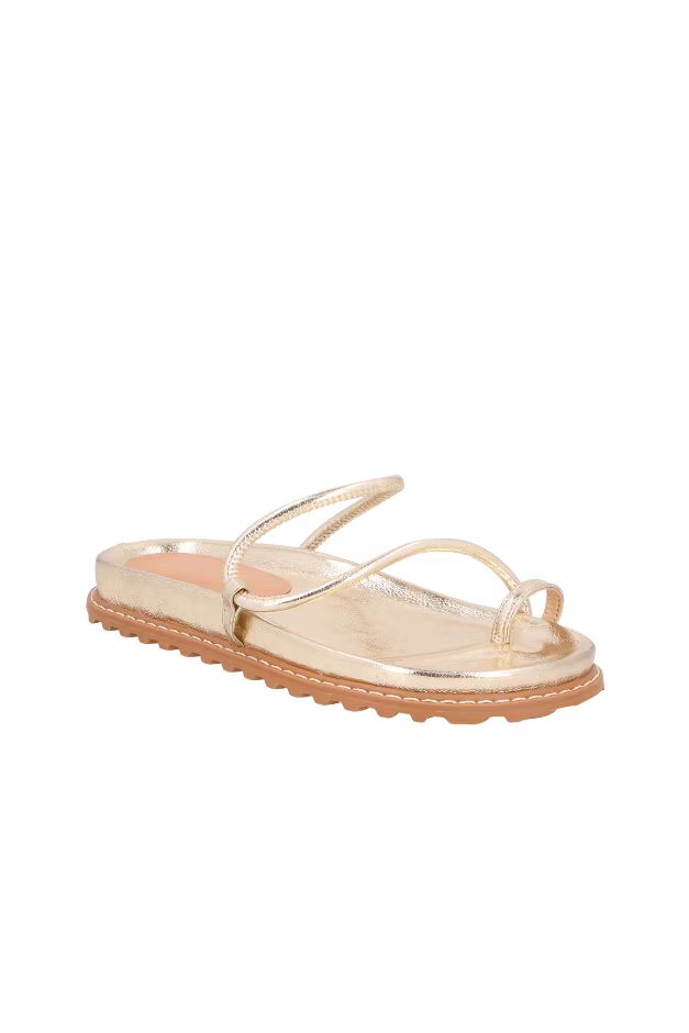 LUIZA BARCELOS  PAPETE TRATORADA LUIZA BARCELOS DOURADO