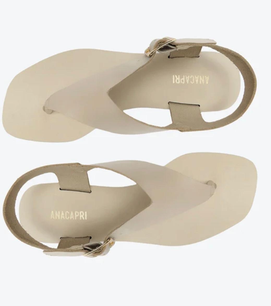 SANDALIA RASTEIRA SLIM FIVELA COURI BRANCA