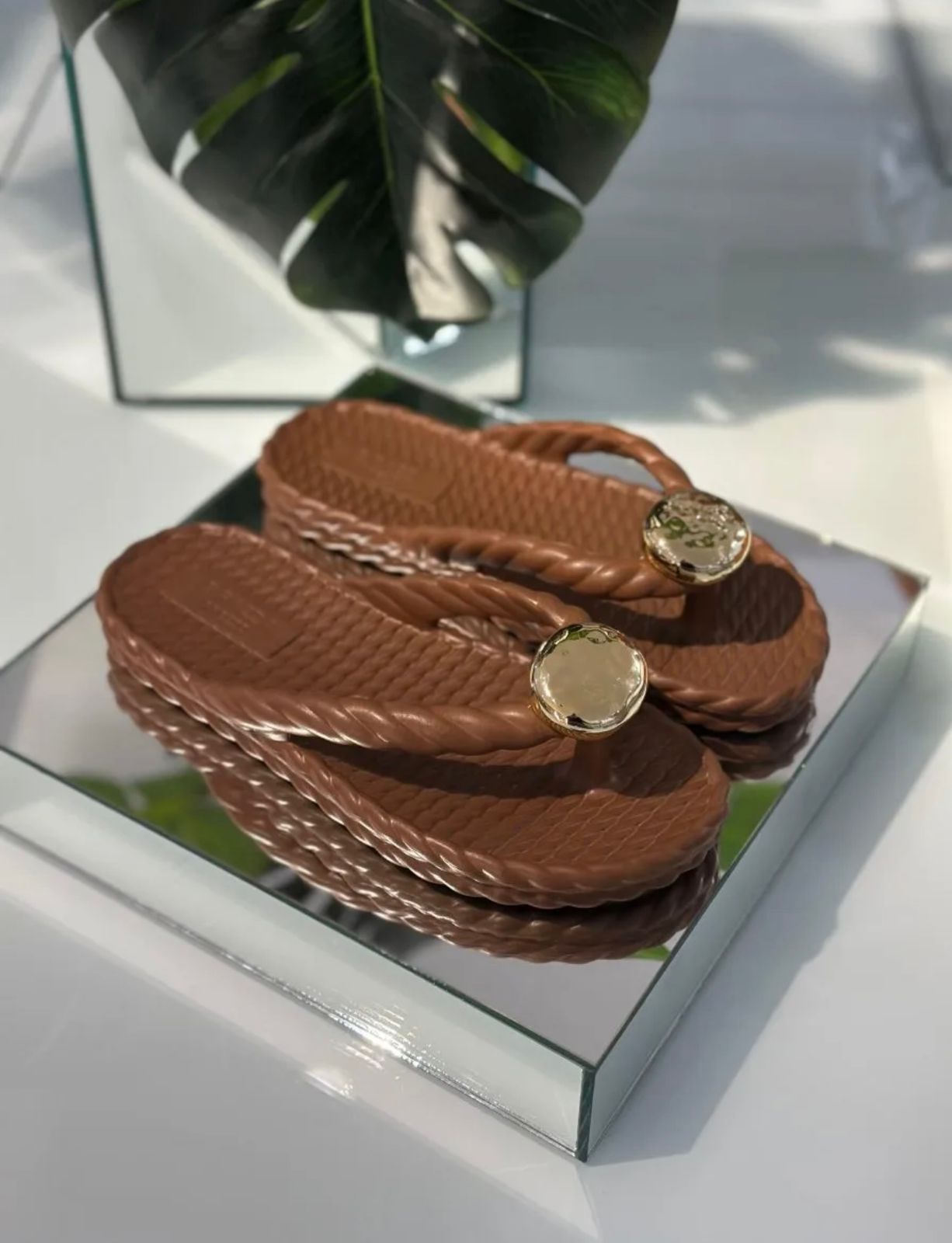 AREZZO BRIZZA SOLA RASTEIRA FLAT