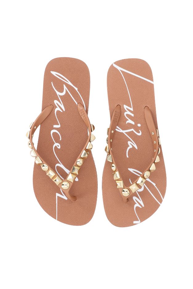 CHINELO COM TACHAS- LUIZA BARCELOS