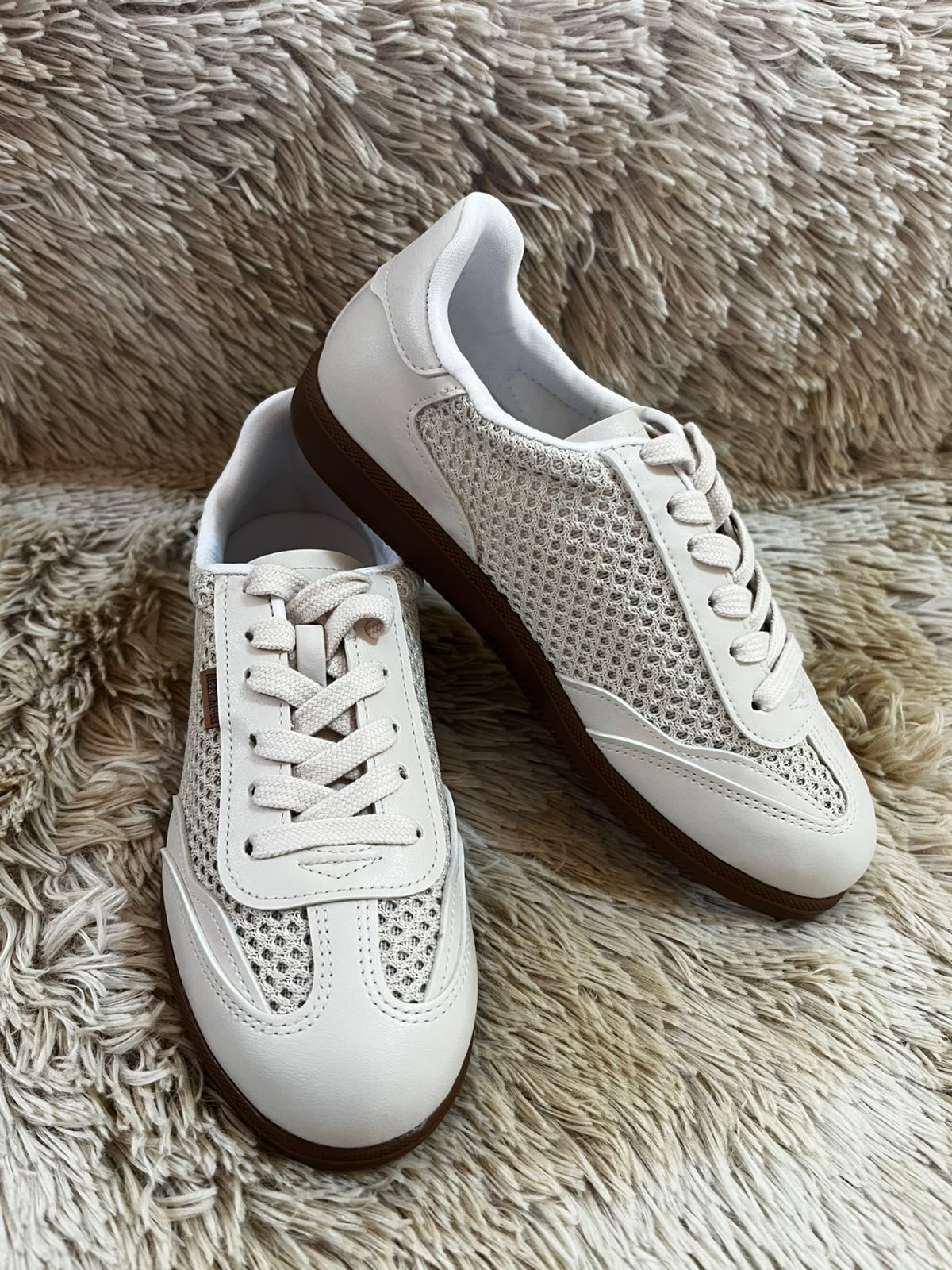 TENIS ANACAPRI TÊNIS SLIP ON BRANCO DE COURO