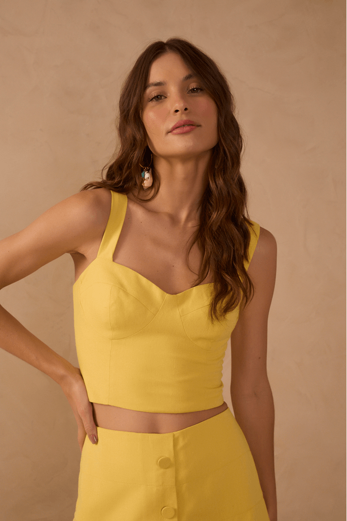 TOP LINHO RECORTES- DRESS TO