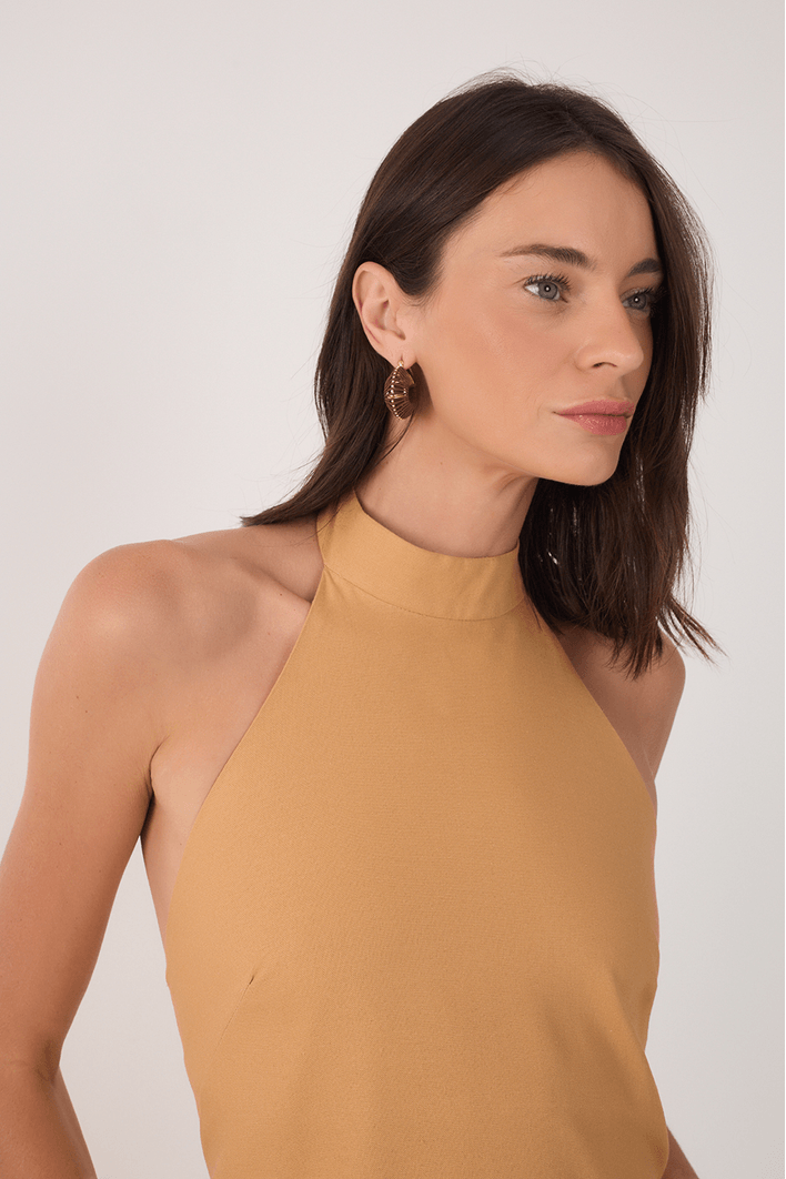 BLUSA LINHO FRENTE UNICA- DRESS TO