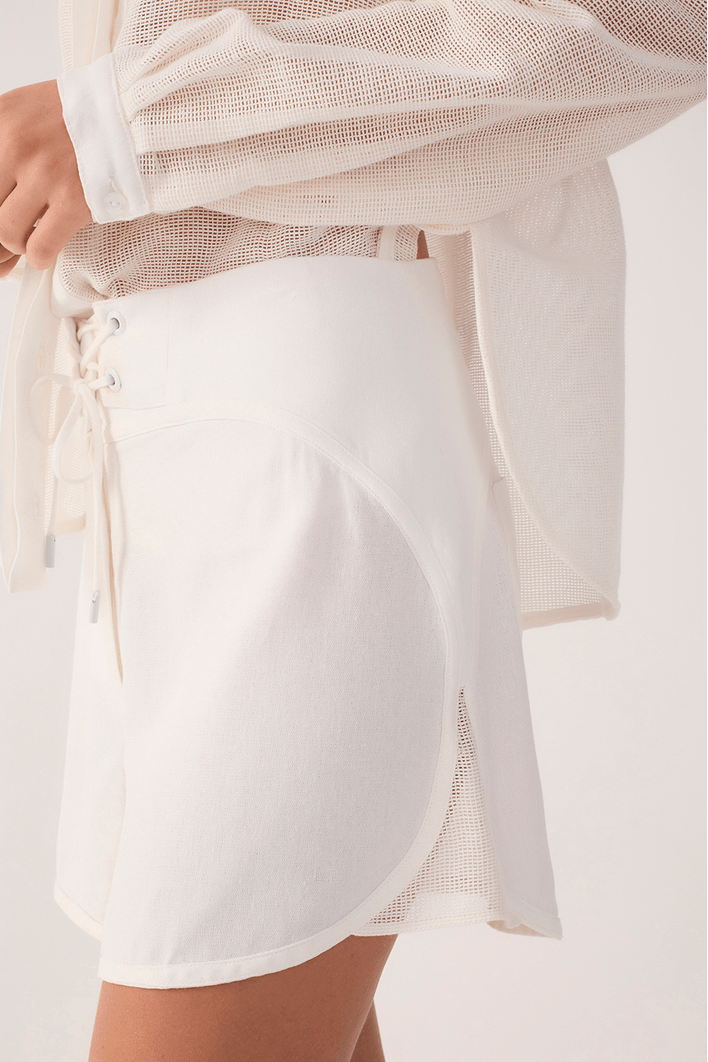 SHORT LINHO COM TELA- DRESS TO