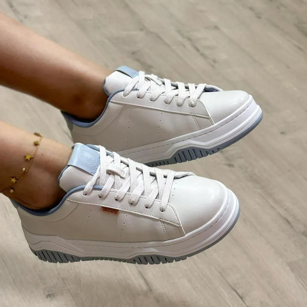 TENIS ANACAPRI Alana branco e azul